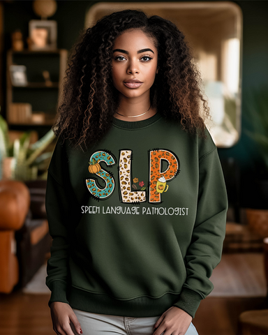 FALL SLP (Green Hue Sweatshirt)