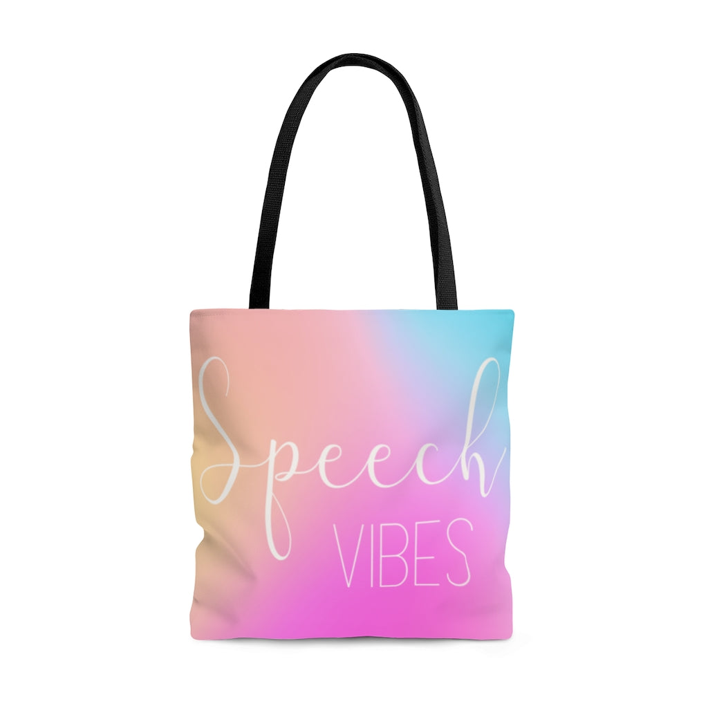 Speech Vibes Large Tote