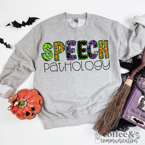 Spooky Speech Pathology Sweatshirt