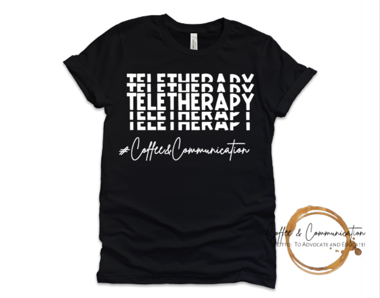 TELETHERAPY Tee! : Black